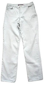 Gloria Vanderbilt LIGHT BLUE Denim Jeans Size 6 Button w 5 Pockets VGC - Picture 1 of 8