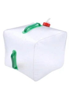 Wasserkanister Faltbarer Wassertank 20 Liter Kunststoff faltbar mit Hahn - Bild 1 von 12