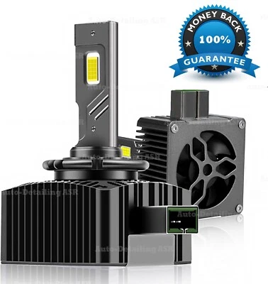 Par de bombillas LED D3S 110W blanco frío 6000K haz bajo para Lancia Theme LX 2011-2014 Foto 1 de 4