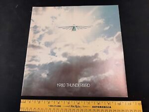 1980 Ford Thunderbird T-bird brochure de vente de voiture canadienne