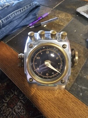 PENDULUX PROFESSOR TABLE CLOCK  SITCPFAL - SMITHSONIAN COLLECTION Clock Broken  - Image 1 of 4