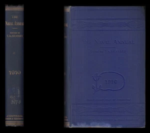Brassey THE NAVAL ANNUAL 1910 Adriatic BRITISH GERMAN NAVY General Staff WARSHIP - Imagen 1 de 12