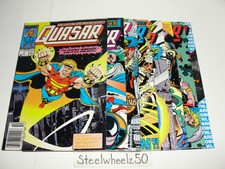 Quasar 8 Comic Lot Marvel 1989 #1 6 7 10 23 26 27 37 Venom Ghost Rider Spiderman
