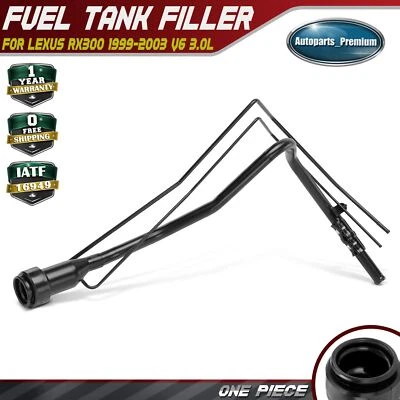 Conjunto de pescoço de enchimento de combustível de aço para Lexus RX300 1999 2000 2001 2002 2003 V6 3.0L - Imagem 1 de 4