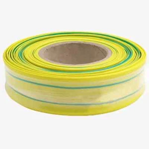 Cable Termination HS50-G/Y Sleeve Heat Shrink 50mm Green/Yellow 15m roll - Picture 1 of 1