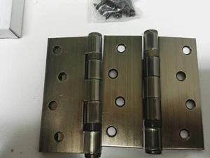 CERNIERA EXTRA PESANTI CON CUSCINETTI PER PORTA ANTA ACCIAIO BRONZATO mis.90x95 - Foto 1 di 1