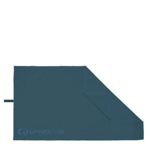 Toalla impresa reciclada Lifeventure de fibra suave - azul gigante - Imagen 1 de 3