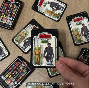 Star Wars Micro Vintage: Luke Skywalker (Bespin Fatigues) [CARDED] (JP Customs) - Picture 1 of 1