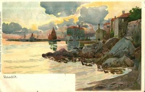 RAU-30 RAOUL FRANK - VOLOSCA Abbazia Opatija FP - non VG - Ottmar Zieher München - Bild 1 von 1