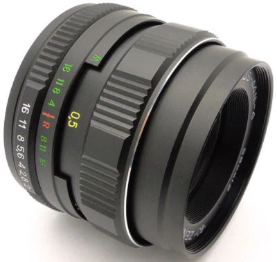 ⭐NEW⭐ HELIOS 44m-4 58mm f/2 USSR Lens M42 + Adapt. Fuji Fujifilm X Mount FX - Image 1 of 4