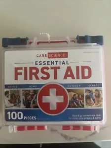 Care Science First Aid Kit, 100 Pieces | Professional Use for Travel, Work, Scho - Picture 1 of 2