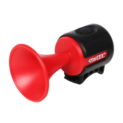 Campana de manillar de bicicleta 120dB fuerte bocina eléctrica impermeable scooter/anillo de alarma de carretera Foto 1 de 4
