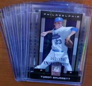 2008 Donruss Elite ASPIRATIONS Baseball RC Die-Cut #'d /150 - You Pick the Card