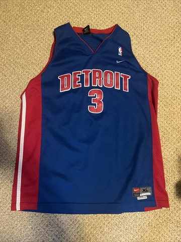 NBA JERSEY DETROIT PISTONS MENS XL NIKE Cover