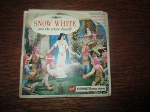 Vintage SET of 3 SNOW WHITE And The SEVEN DWARFS VIEW-MASTER Reel SET - 1955 - Picture 1 of 2