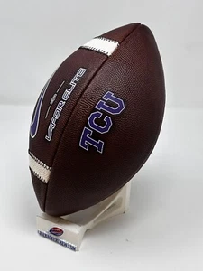 2023 TCU Horned Frogs Game Issued Nike Vapor Elite NCAA Football Texas Christian - Picture 1 of 13