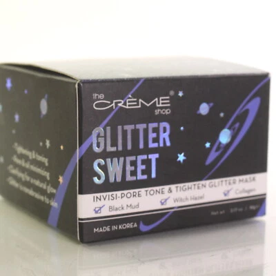 THE CREME SHOP BRILLO DULCE INVISI-PORO TONO Y APRIETE MÁSCARA NEGRA GALAXIA SELLADA Foto 1 de 2