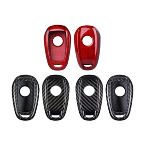 1 piece Carbon Fiber Remote Key Shell Cover Case For Alfa Romeo Giulia Stelvio - Picture 1 of 25
