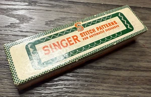Vintage Singer Sewing Machine #161008 Stitch Patterns for Automatic Zigzagger - Picture 1 of 4