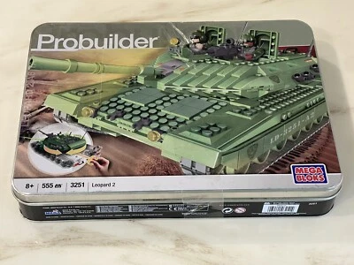 Mega Bloks Probuilder Leopard 2 Tank 3251 Excellent Used Condition - Image 1 of 4