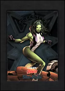 Fleer Ultra Avengers Ultra Stars 2022 #US37 She-Hulk - casi nuevo-como nuevo - Imagen 1 de 2