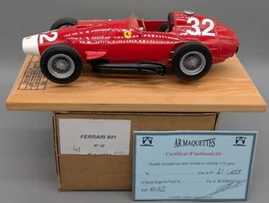 Modellini auto 1:18 AR Maquettes Lancia Ferrari 801 F1 Monza 1957 #32 Ltd 41/75 IMBALLO ORIGINALE - Foto 1 di 16