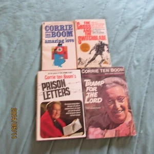 Lot4-Corrie Ten Boom-The Cross and Switchblade-Tramp for the Lord-Amazing Love - Picture 1 of 9