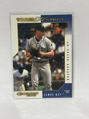 2002 Team Heroes "National Atlantic City" embossed 1/1 - BRANDON BACKE - Image 1 of 2