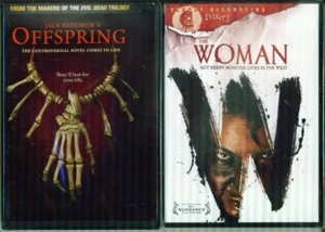 OFFSPRING 1+2: The Woman- Pollyanna Mclntosh- Rare Cannibal Horror- NEW 2 DVD's - Picture 1 of 1