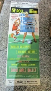 locandina teatro - rivista PREFERISCO ANDARE NEL BENFICA - originale 1965-66 - Imagen 1 de 2