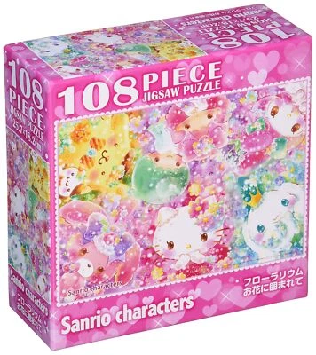 Beverly 108pc Jigsaw Puzzle Floralium Surrounded by Flowers Pink ‎108-842 NEW - Image 1 of 2