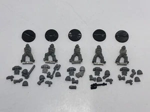 40k 5 Space Marine Squad OOP metal 2nd edition Death Company - Picture 1 of 5