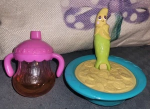 Baby Alive Banana ALL GONE Puppe Ersatz Bananenschale, Löffel & Flasche Hasbro - Bild 1 von 4