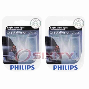 2 pc Philips Rear Side Marker Light Bulbs for Porsche 911 1995-1998 dv - Picture 1 of 5