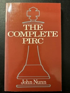 The Complete Pirc - John Nunn - Batsford Chess PB 1989 VG+ - Picture 1 of 8