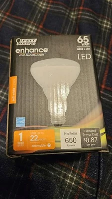 Fiet Electric BR30 Dimable 65 Watt LED Indoor Floodlight Bulb - Image 1 of 3
