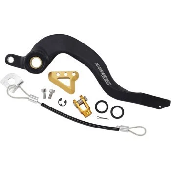 Moose Racing Rear Brake Pedal Gold 1610-0345 Suzuki RMZ450 05-07 RMZ250 07-17 - Image 1 of 1