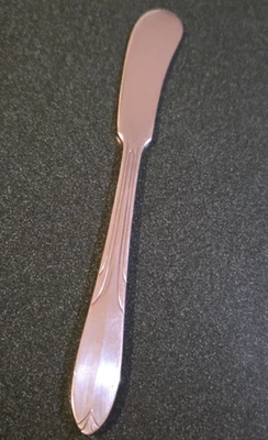 National Silver Co Sterling Silver Butter Knife Overture 5 7/8" 29.47g Scrap Wgt - Image 1 of 4
