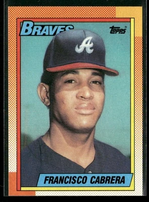 1990 Topps - Francisco Cabrera #254 - Image 1 of 2