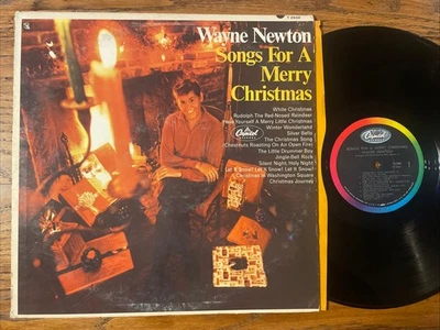 Wayne Newton / Songs For A Merry Christmas LP Capitol Mono VG - Image 1 of 4