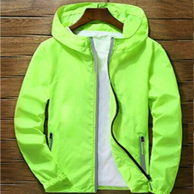 Hoodies Top Winter Jacket Outwear Warm Zip Up Coat Sweatshirt Casual Hooded Mens - Image 1 of 4