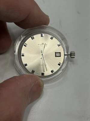 Fortis Automatic 17 Jewel movimento ETA 2782 com mostrador e mão - Imagem 1 de 4