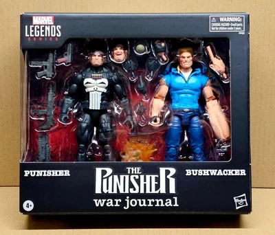 Marvel Legends Punisher & Bushwacker 2 Pack The Punisher War Journal NOT OPENED! - Image 1 of 4