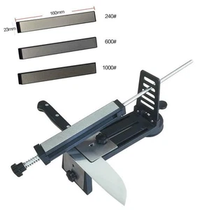 Fix-angle Professional Knife Sharpener System Diamond Sharpening Stone Whetstone - Picture 1 of 6