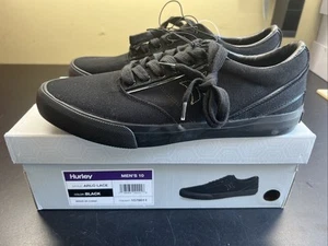 Hurley Men's Arlo Skate Casual Shoes Black Men NEW Size 10 In Box  - Picture 1 of 11