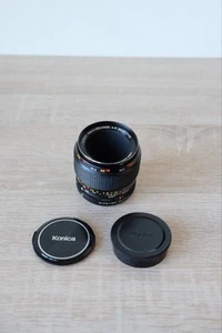 Konica Macro Hexanon AR 55mm f/3.5 Near Mint Standard Prime Lens - Close Up MF - Picture 1 of 9