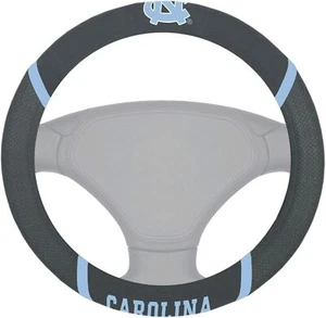 NCAA North Carolina Tar Heels Embroidered Mesh Steering Wheel Cover by Fanmats - Picture 1 of 1