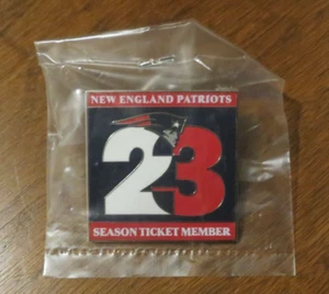 New England Patriots football 2023 '23 Season Ticket Holder Pin  NEW - Picture 1 of 2