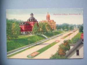 AUGUSTANA COLLEGE, ROCK ISLAND, POSTAL iLL. - Imagen 1 de 2