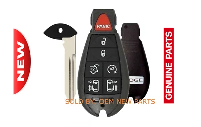 OEM 2008-2020 DODGE GRAND CARAVAN KEYLESS REMOTE KEY FOB ALARM IYZ-C01C UNLOCKED - Изображение 1 из 2